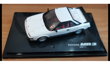 Toyota MR 2 AW11, 1984, M-Tech, 1:43, металл, масштабная модель, scale43