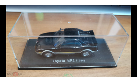 Toyota MR 2 AW11, 1984, Norev, 1:43, металл, масштабная модель, scale43