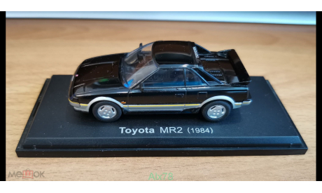Toyota MR 2 AW11, 1984, Norev, 1:43, металл, масштабная модель, scale43