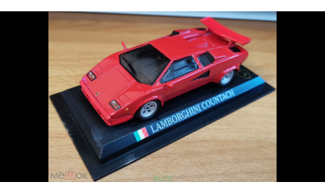 Lamborghini Countach, Del Prado, Red, металл, 1:43, масштабная модель, scale43, Del Prado (серия Городские автомобили)