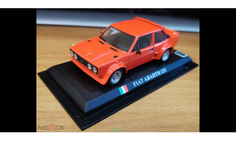 Fiat Abarth 131, Del Prado, Red, металл, 1:43, масштабная модель, scale43, Del Prado (серия Городские автомобили)