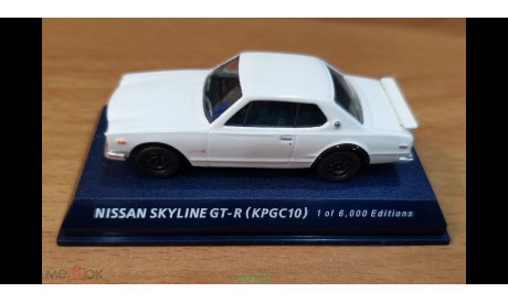 Nissan Skyline GT-R (kpgc10), 1:64, Konami, металл, масштабная модель, scale64