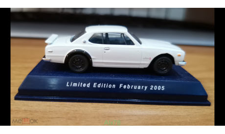 Nissan Skyline GT-R (kpgc10), 1:64, Konami, металл, масштабная модель, scale64
