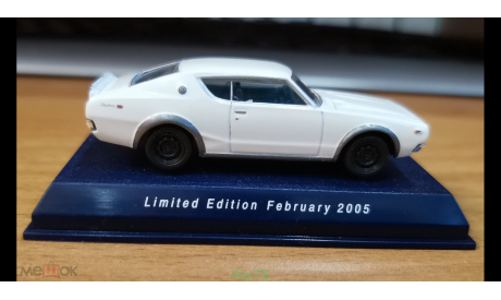 Nissan Skyline GT-R (kpgc110), 1:64, Konami, металл, масштабная модель, scale64