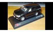 Toyota Land Cruiser 200 2009, Black, J-Collection, 1:43, металл, масштабная модель, scale43