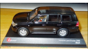 Toyota Land Cruiser 200 2009, Black, J-Collection, 1:43, металл, масштабная модель, scale43