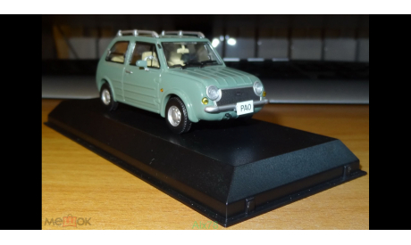 Nissan Pao, Green, Kyosho, 1:43, металл, масштабная модель, scale43