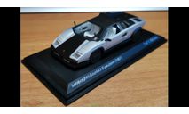 Lamborghini Countach Evoluzione 1987, White Box, 1:43, Металл, масштабная модель, scale43, WhiteBox