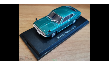 Nissan Violet 1965, Norev, 1:43, металл, масштабная модель, scale43, Hachette