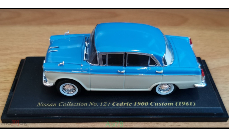 Nissan Cedric 1900 Custom 1961, Norev, 1:43, металл, масштабная модель, 1/43, AOSHIMA