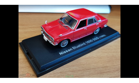 Nissan Bluebird 1600 SSS 1969, Norev, 1:43, металл, масштабная модель, scale43, Hachette