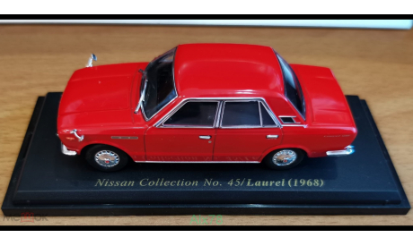 Nissan Laurel 1968, Norev, 1:43, металл, масштабная модель, scale43, Hachette