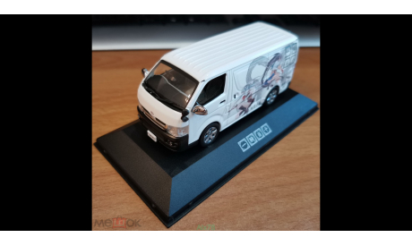 Toyota HiAce, Kyosho A-team, 1:43, металл, масштабная модель, scale43