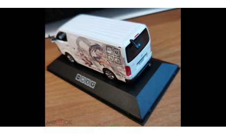 Toyota HiAce, Kyosho A-team, 1:43, металл, масштабная модель, scale43