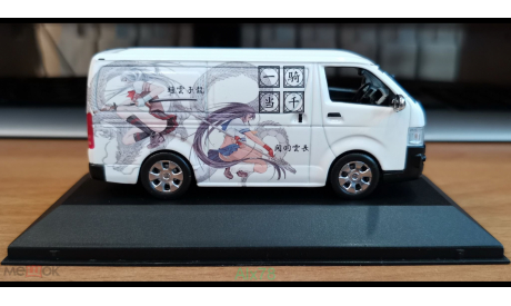 Toyota HiAce, Kyosho A-team, 1:43, металл, масштабная модель, scale43