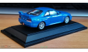 Nissan Skyline GT-R R33 Vspec LM Limited 1996, Blue, Ebbro,  металл, 1:43, масштабная модель, 1/43