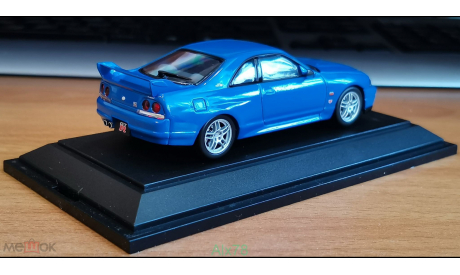 Nissan Skyline GT-R R33 Vspec LM Limited 1996, Blue, Ebbro,  металл, 1:43, масштабная модель, 1/43