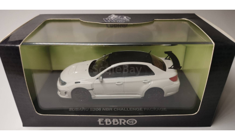 SUBARU IMPREZA WRX STI S206 NBR Challenge 2011 EBBRO 1/43, масштабная модель, 1:43