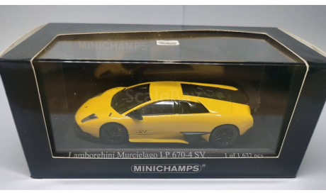 Lamborghini Murcielago LP670-4 SV Minichamps 1/43, масштабная модель, 1:43