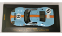 Ford GT40 Winner Le Mans 1968 IXO 1/43, масштабная модель, IXO Le-Mans (серии LM, LMM, LMC, GTM), 1:43