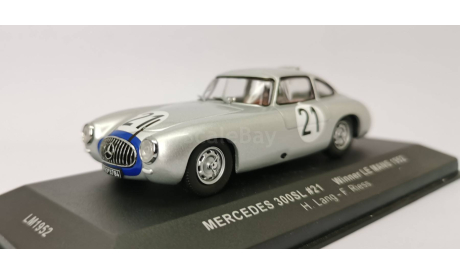 Mercedes 300SL Winner Le Mans 1952 IXO 1/43, масштабная модель, Mercedes-Benz, IXO Le-Mans (серии LM, LMM, LMC, GTM), 1:43