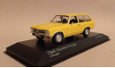 Opel Ascona Voyage 1970 Yellow 1/43 Minichamps, масштабная модель