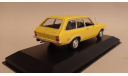 Opel Ascona Voyage 1970 Yellow 1/43 Minichamps, масштабная модель