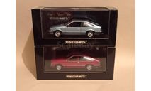 Opel Monza Red Blue Metallic 1/43 Minichamps, масштабная модель, 1:43