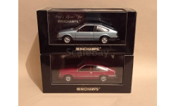 Opel Monza Red Blue Metallic 1/43 Minichamps