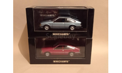 Opel Monza Red Blue Metallic 1/43 Minichamps