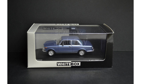 BMW 2002 ti 1966 Metallic-Blue WhiteBox WB295 1:43, масштабная модель, scale43