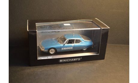 CITROЁN SM 1970 Gendarmerie Police Ситроен Жандармерия 400111090 Minichamps 1:43, масштабная модель, Citroën, scale43