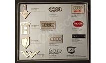 Значки Лого Audi DKW Horch NSU AutoUnion. Япония., литература по моделизму