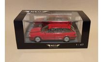 NEO. Collection AUDI 80 Avant Red 1/43, масштабная модель, Neo Scale Models, scale43