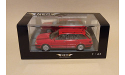 NEO. Collection AUDI 80 Avant Red 1/43