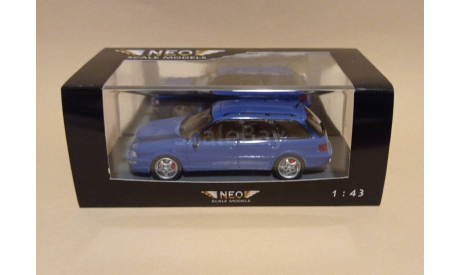 NEO. Collection AUDI RS2 Синий 1/43, масштабная модель, Neo Scale Models, scale43