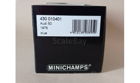 Audi 50 Blue 1975 Minichamps 1/43, масштабная модель, scale43