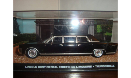 LINCOLN CONTINENTAL STRETCHED LIMOUSINE JAMES BOND 007, масштабная модель, 1:43, 1/43, The James Bond Car Collection (Автомобили Джеймса Бонда)
