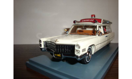 CADILLAC S&S High Top AMBULANCE, масштабная модель, Neo Scale Models, 1:43, 1/43