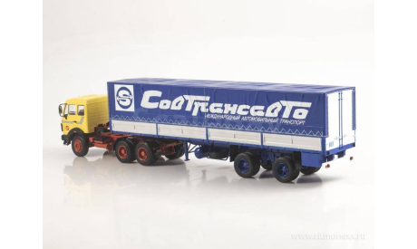 Mercedes-Benz NG 2232 с полуприцепом Fruehauf Savoyarde, масштабная модель, Start Scale Models (SSM), scale43