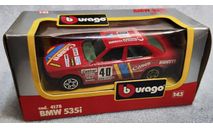 BMW 535i red 1-43 Burago cod.4178, масштабная модель, scale43