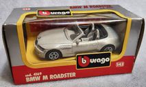 BMW M Roadster silver 1-43 Burago cod.4169, масштабная модель, scale43