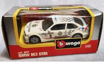 BMW M3 DTM white 1-43 Burago cod.4197, масштабная модель, scale43