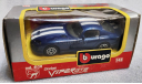 Dodge Viper GTS Coupe d.blue 1-43 Burago  cod.4120, масштабная модель, scale43