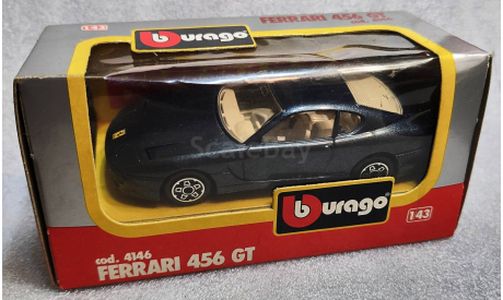 Ferrari 356 GT d.blue 1-43 Burago cod.4146, масштабная модель, scale43
