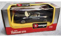 Ferrari GTO black 1-43 Burago cod.4175, масштабная модель, scale43
