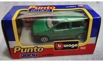 FIAT Punto green 1-43 Burago cod.4100P, масштабная модель, scale43