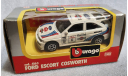 Ford Escort Cosworth white 1-43 Burago cod.4163, масштабная модель, scale43