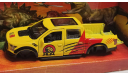 Ford F-150 RAPTOR Динозавры yellow 1/48 Технопарк, масштабная модель, scale48