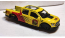 Ford F-150 RAPTOR Динозавры yellow 1/48 Технопарк, масштабная модель, scale48